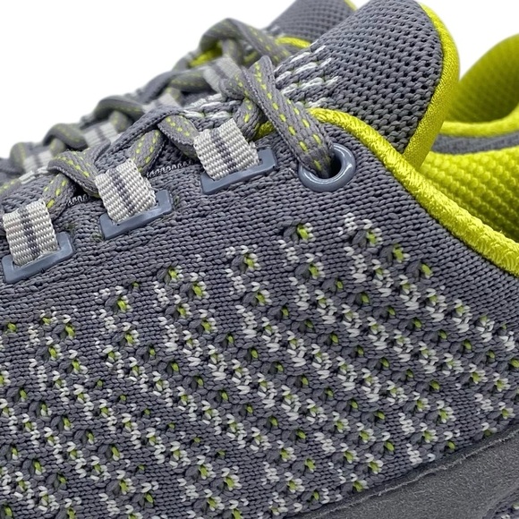 Orthofeet Womens Shoes Walking Sneakers Sz 7 Medium Gray Yellow Low Top Comfort - Picture 3 of 10